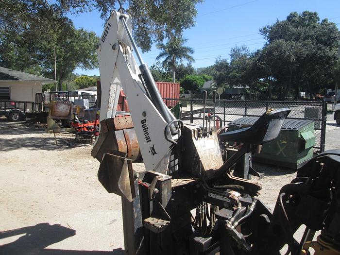 Used Bobcat 8811 Skid Steer Backhoe Attachment