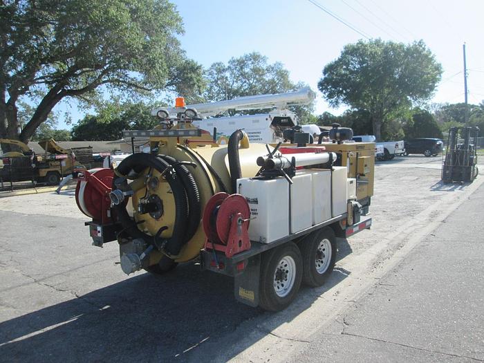 Used 2014 Vermeer Low Pro Air 533SDT Vac Tron Sewer Vac Trailer