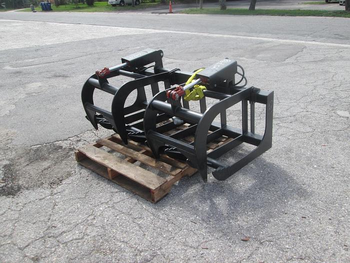 New 60" Skid Steer Grapple Rake