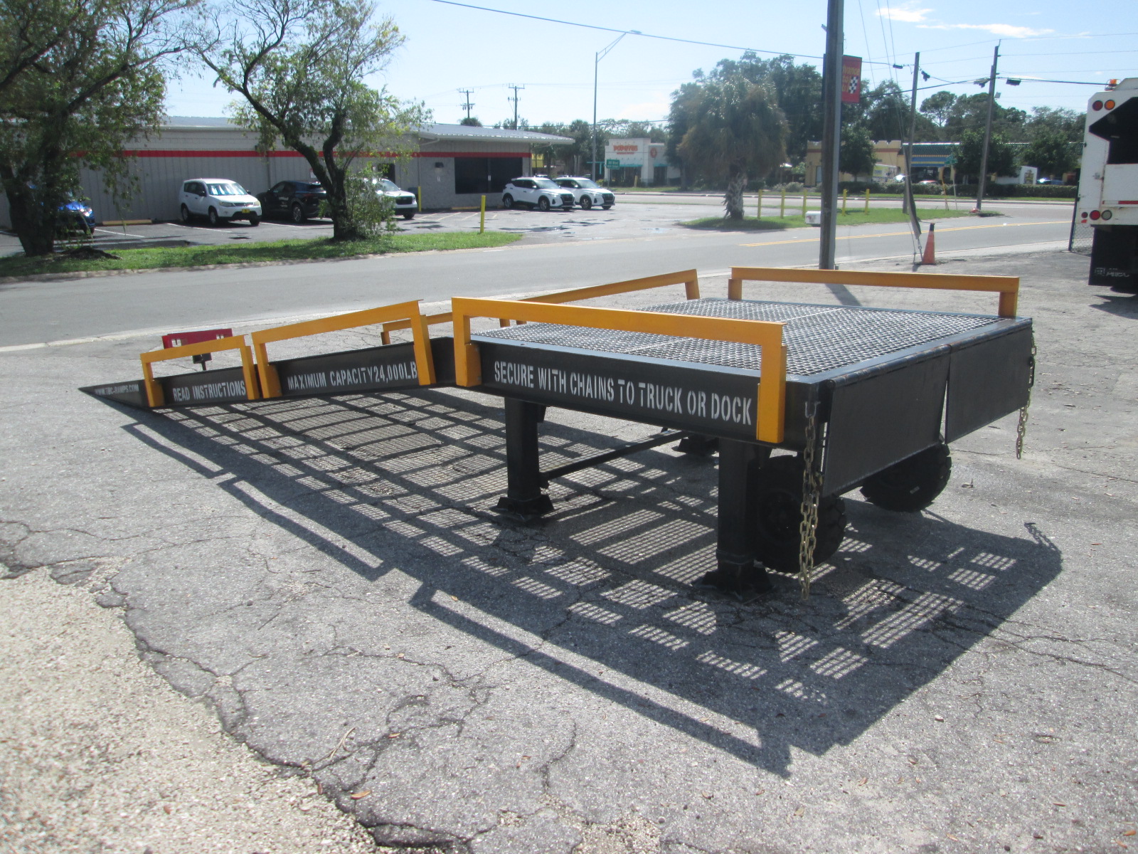 Used 27' Mobile Loading Ramp