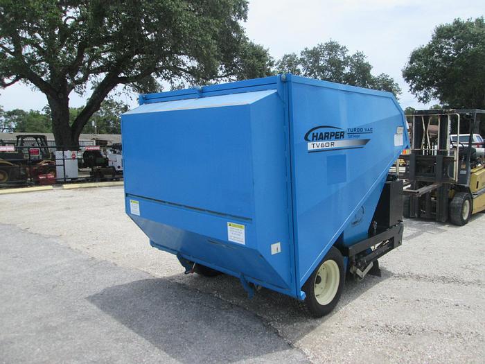 Used 2010 Harper TV60R Pull Behind Turf Vac