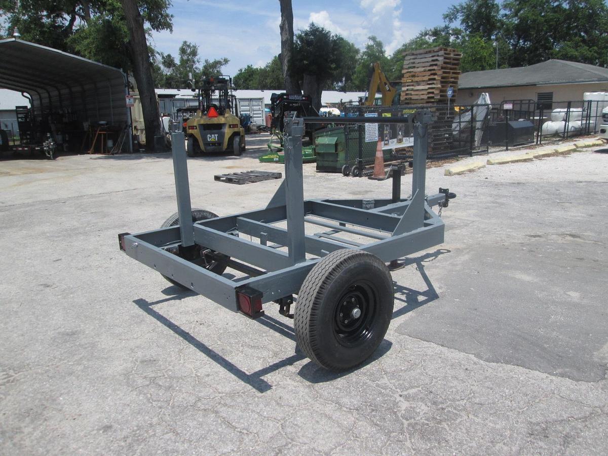 Used Dual Cable Reel Trailer