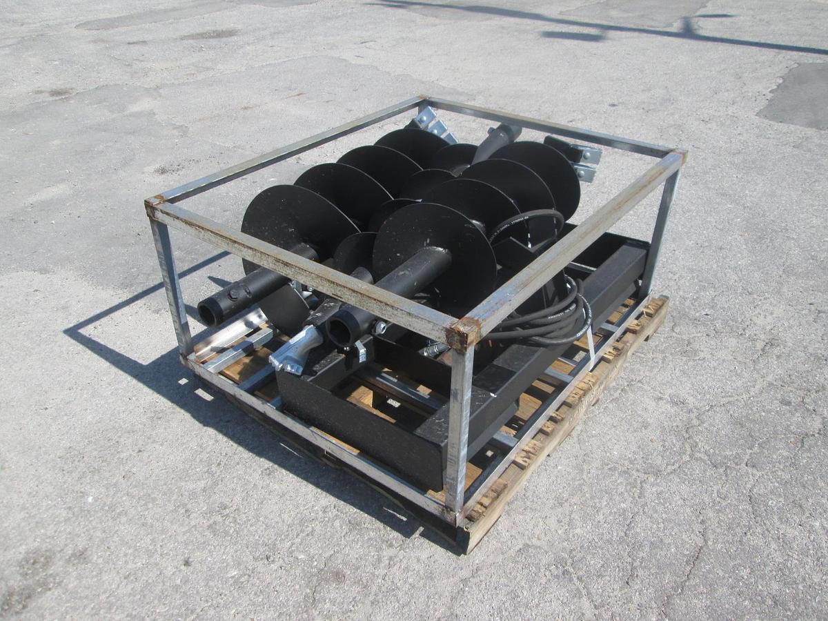 New Skid Steer Auger Attachment