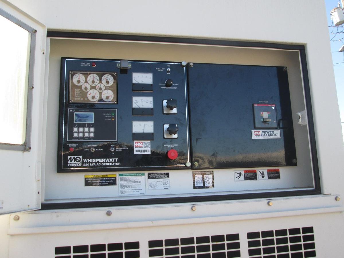 Used 2019 Multiquip 175KW Trailer Mounted Generator