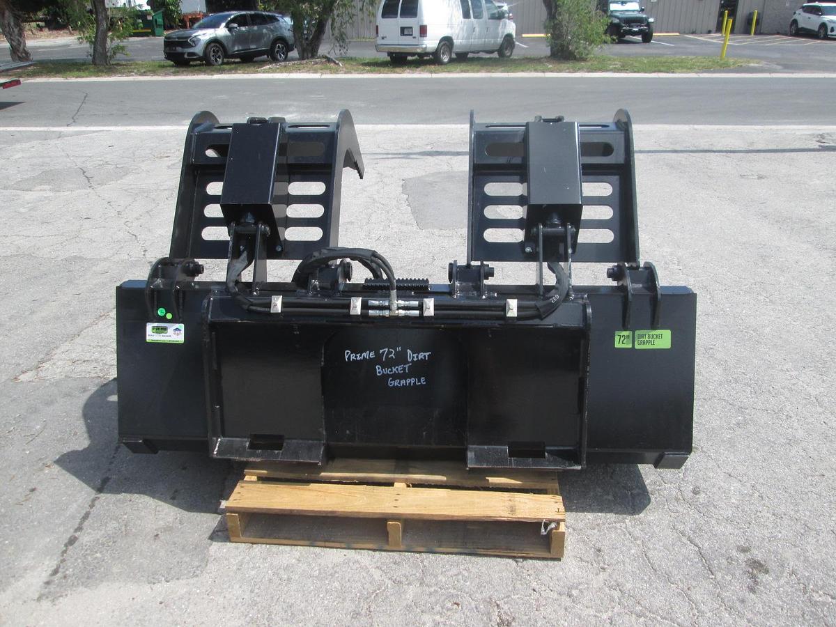 New 72" Prime Grapple Bucket