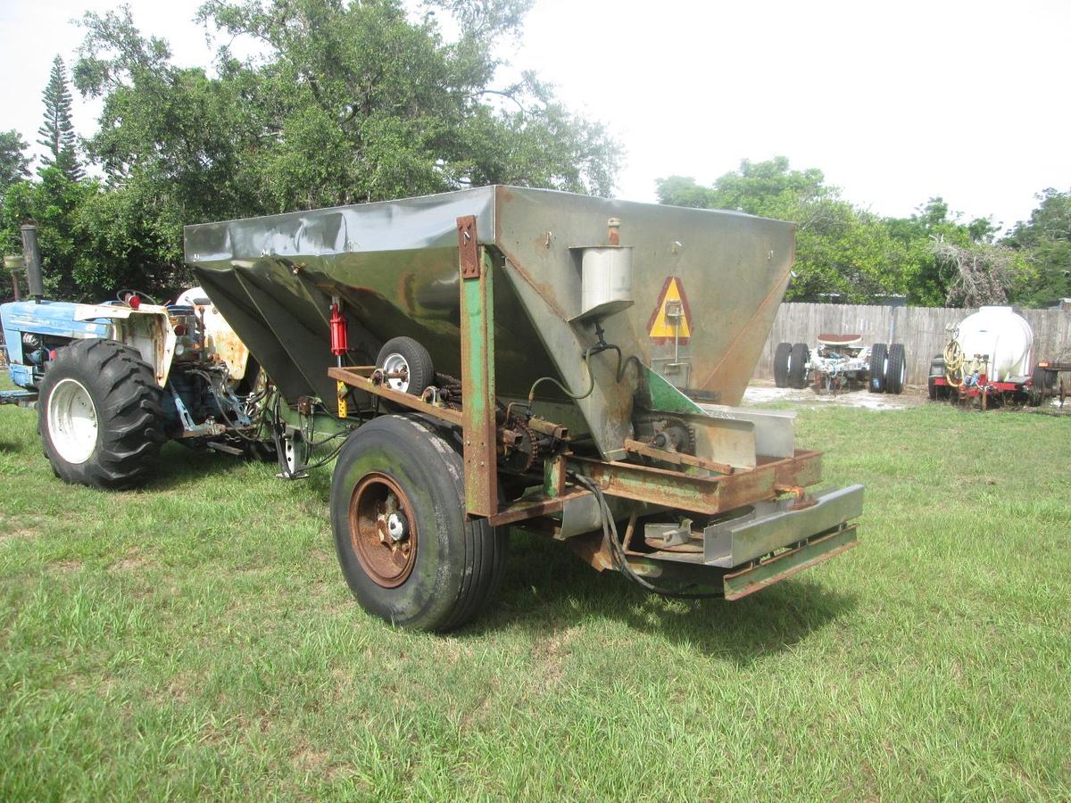 Used 8 Ton Pull Behind Fertilizer Spreader