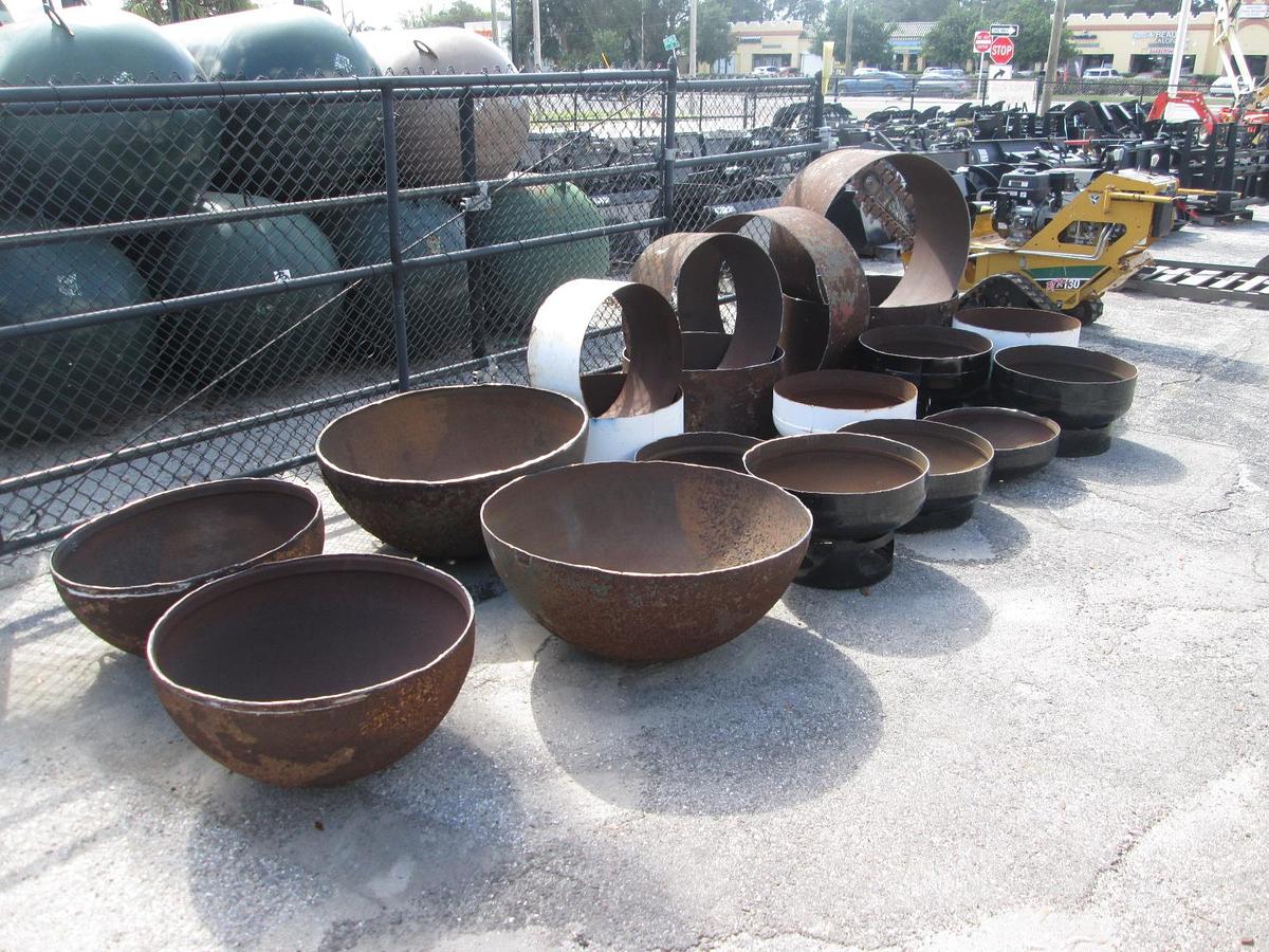 Used Heavy Duty Fire Pits and Fire Rings