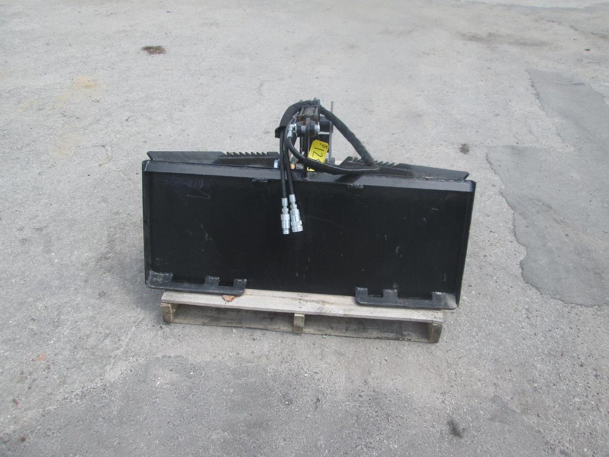 New Skid Steer Stump Bucket with Grapple