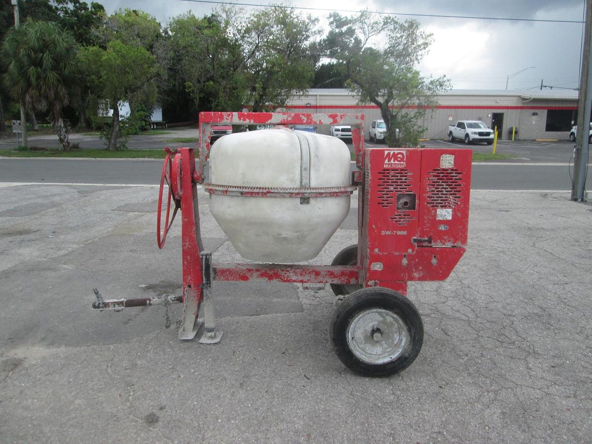 Used Multiquip MC12PH Cement Mixer