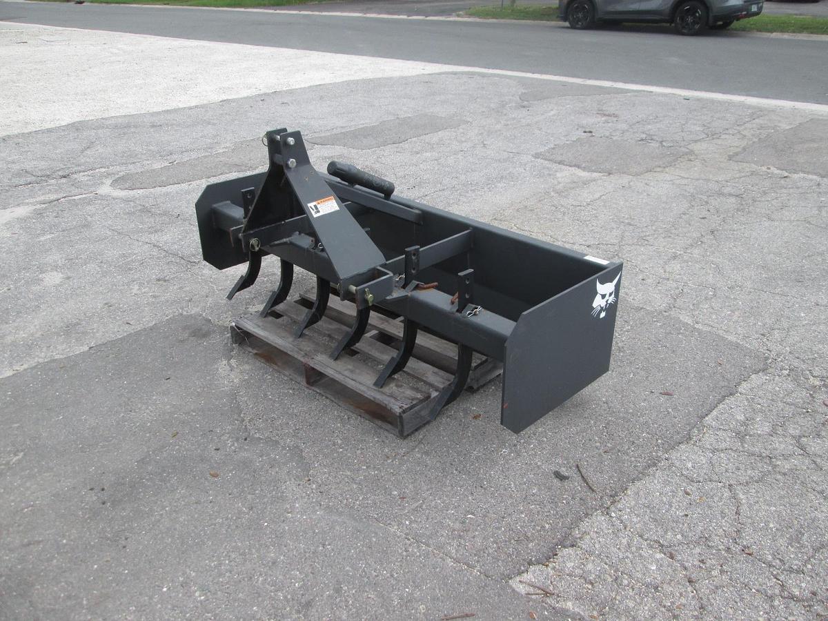 New Bobcat 72" 3 Point Box Blade