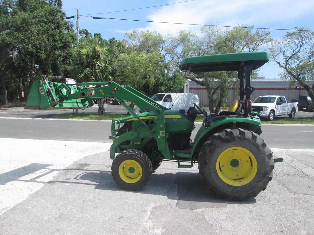 Used 2014 John Deere 4066R Front End Loader Tractor