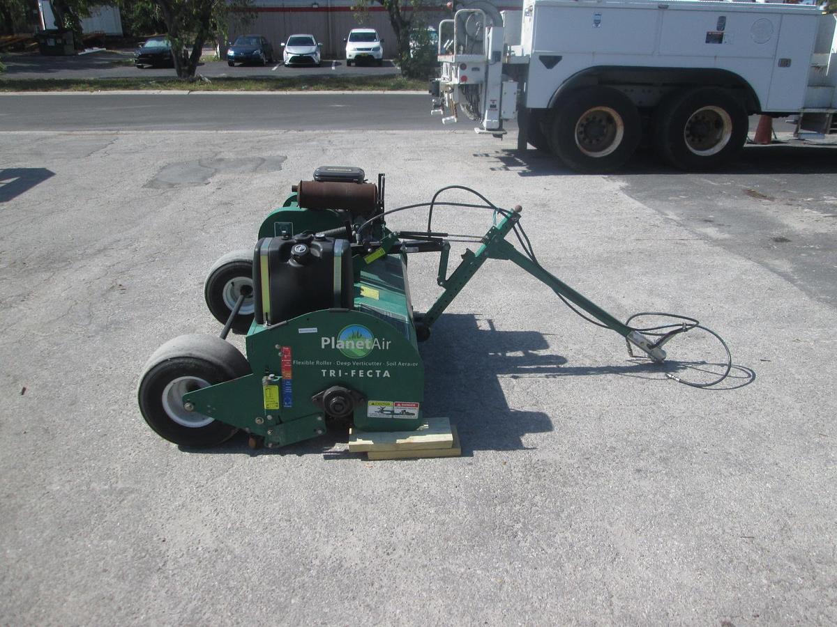 Used Planet Air Trifecta Pull Behind Aerator