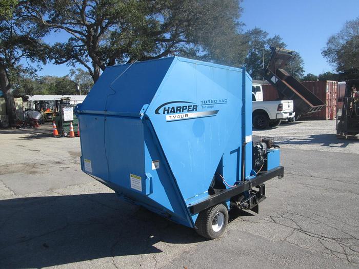Used 2014 Harper TV40 Industrial Lawn Vacuum
