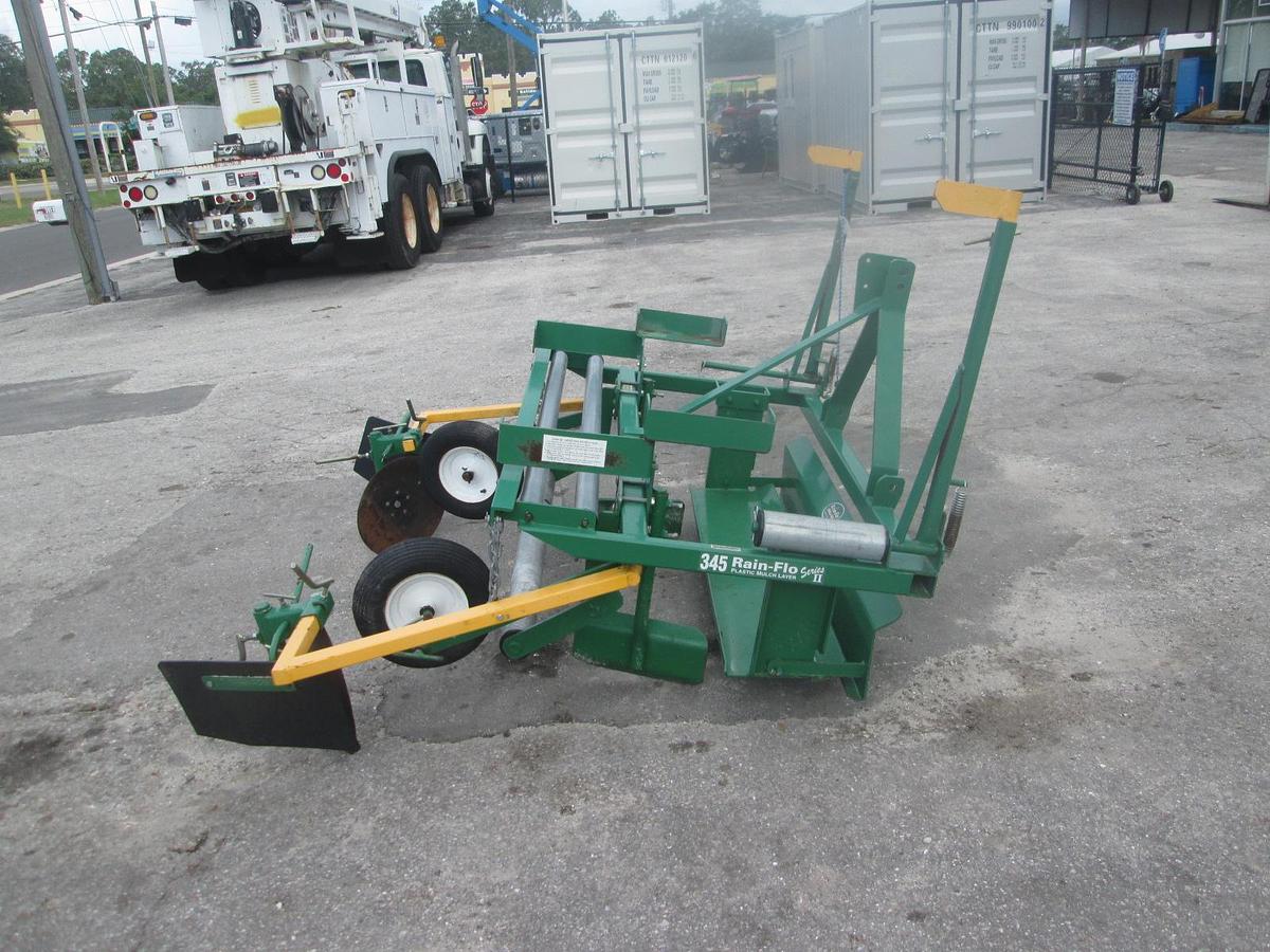 Used Rain-Flo Bed Plastic Mulch Layer