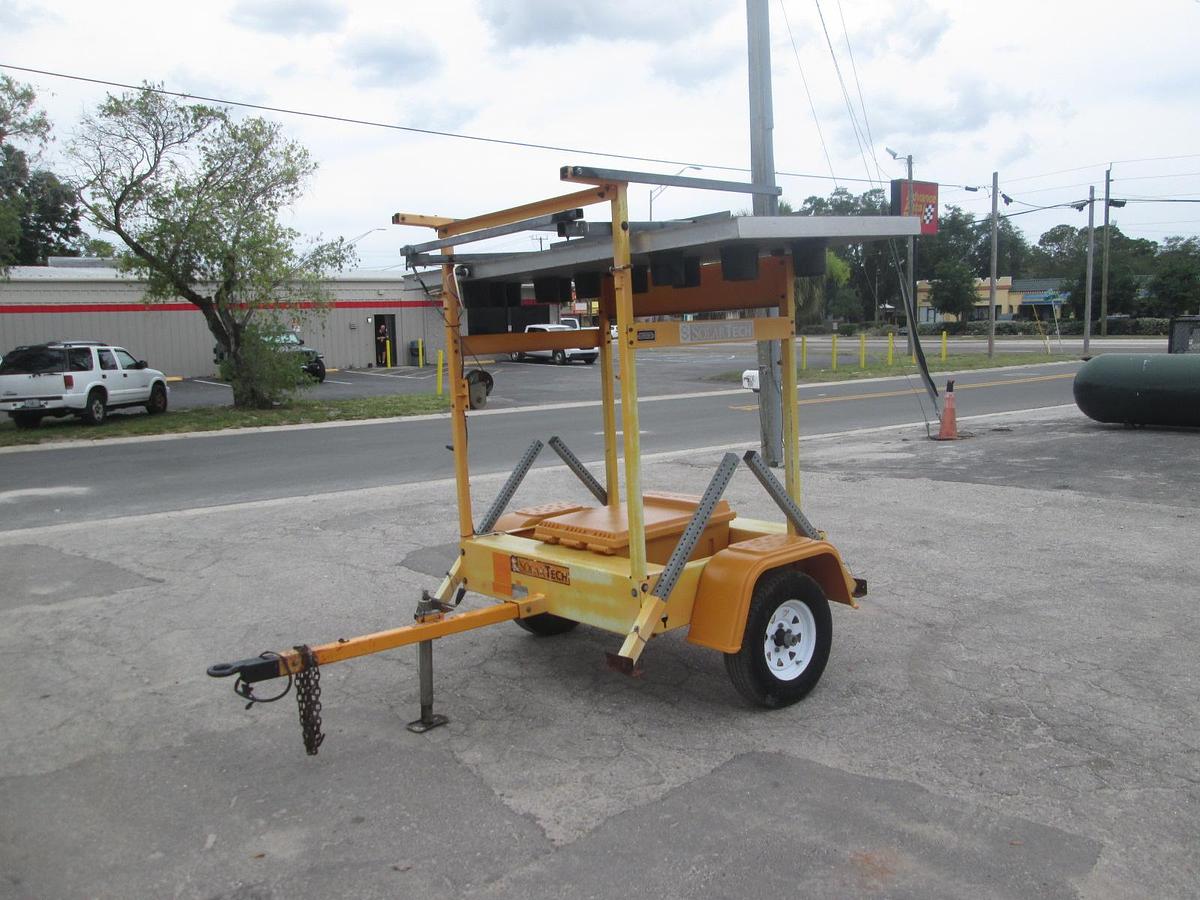 Used Solar Tech Arrow Board Trailer