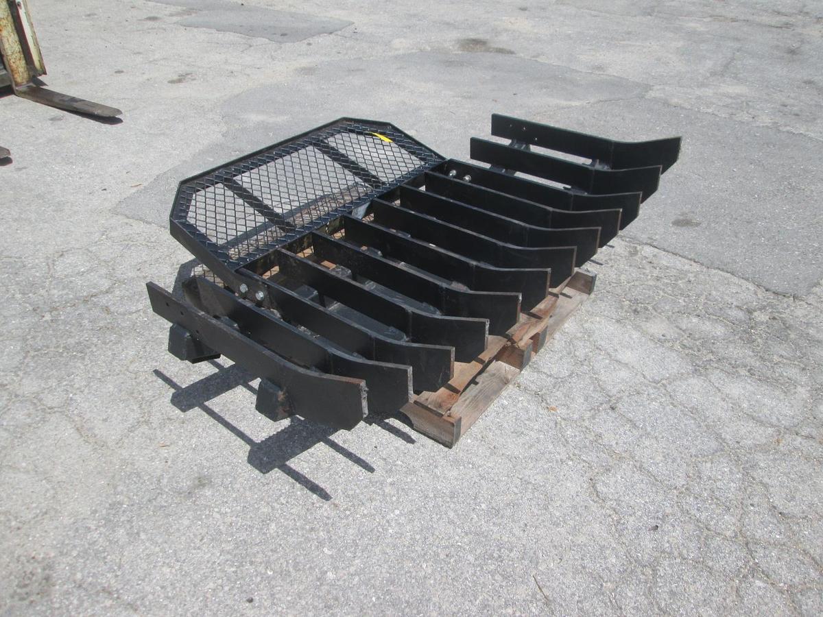 Used 6' Skid Steer Root Rake