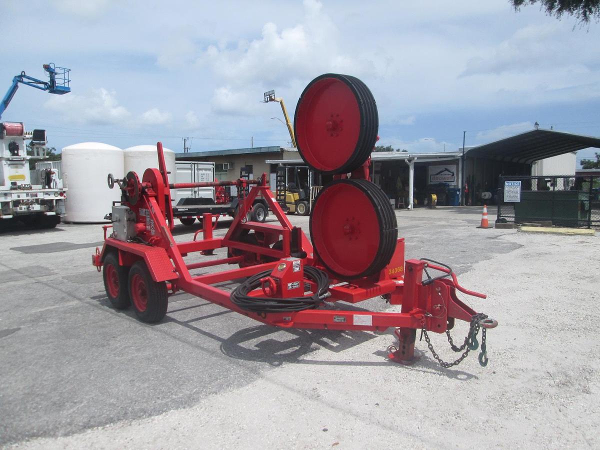 Used TSE T30/36 Bull Wheel Cable Reel Trailer
