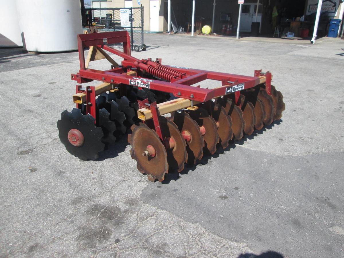 Used Brown 7 1/2' Disc Harrow