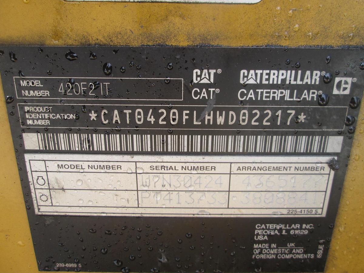 Used 2020 Caterpillar 420F2 Loader Backhoe