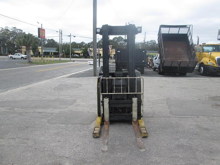 Used 2010 Yale Stand Up Reach Forklift