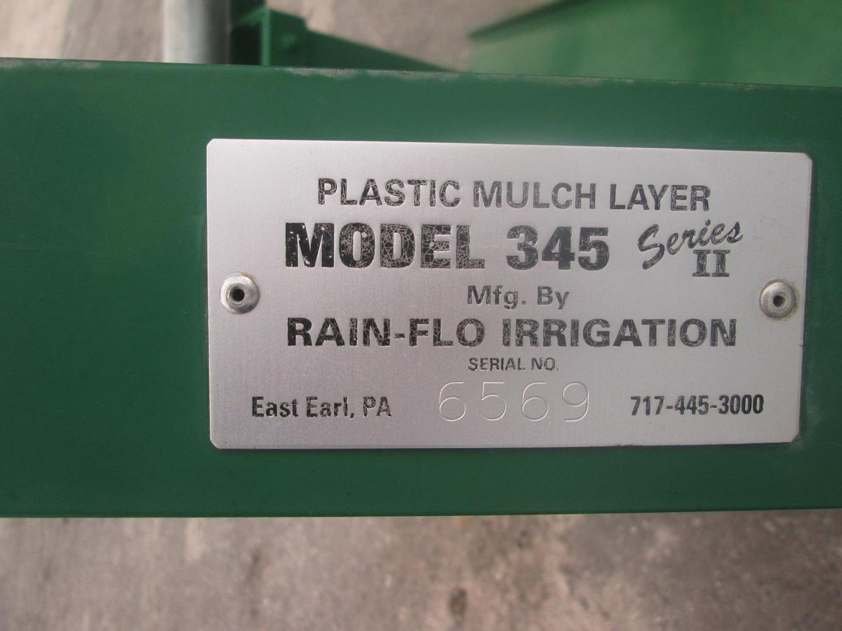 Used Rain-Flo Bed Plastic Mulch Layer