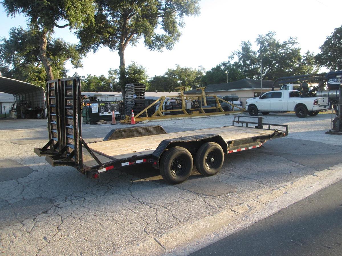 Used 2022 Load Trail 7x20 Equipment Trailer
