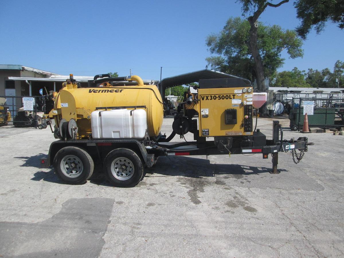 Used 2015 Vermeer VX30-500LT Sewer Vac Trailer
