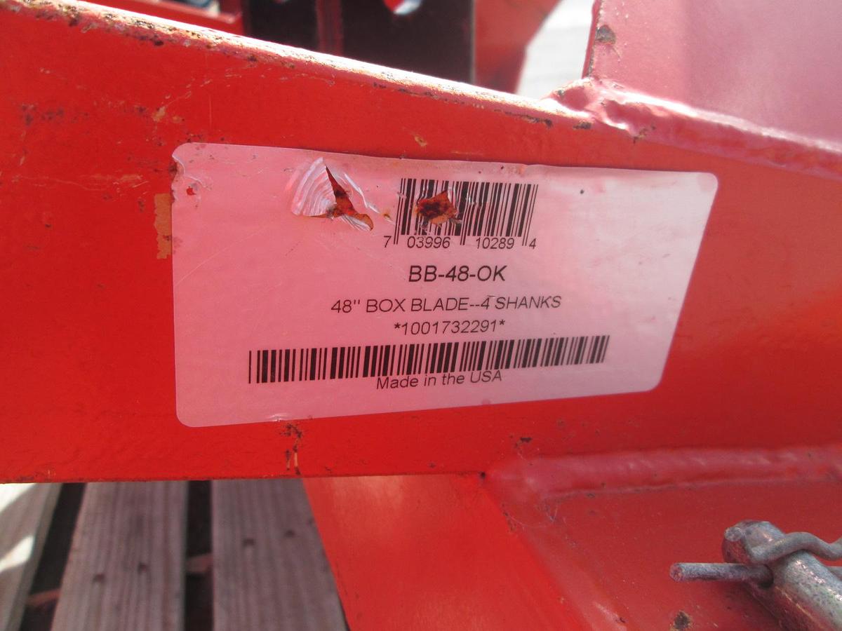 Used 4' King Kutter Box Blade