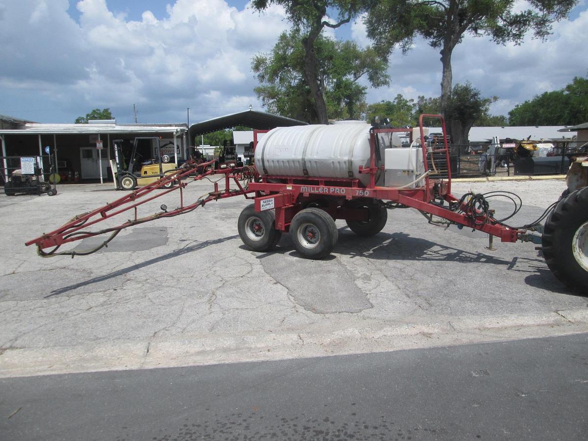 Used Miller 750 Gallon Field Sprayer