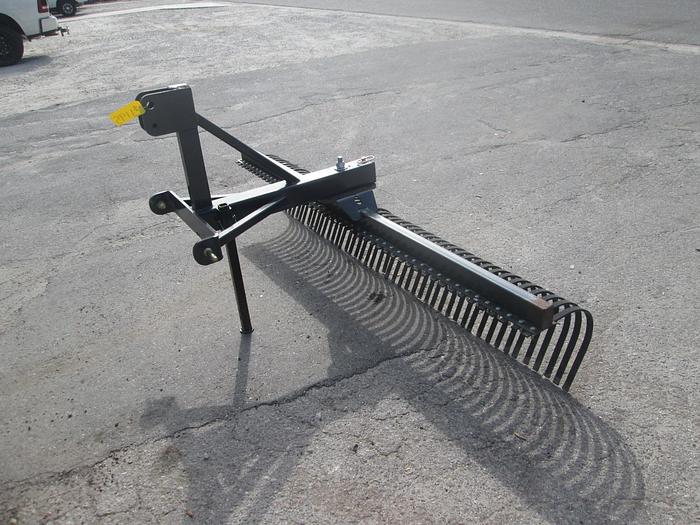 Used New 84" 3 Point Landscape Rake for Sale in Bradenton, Flo...