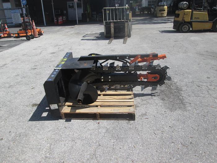 Used New 48" Skid Steer Trencher