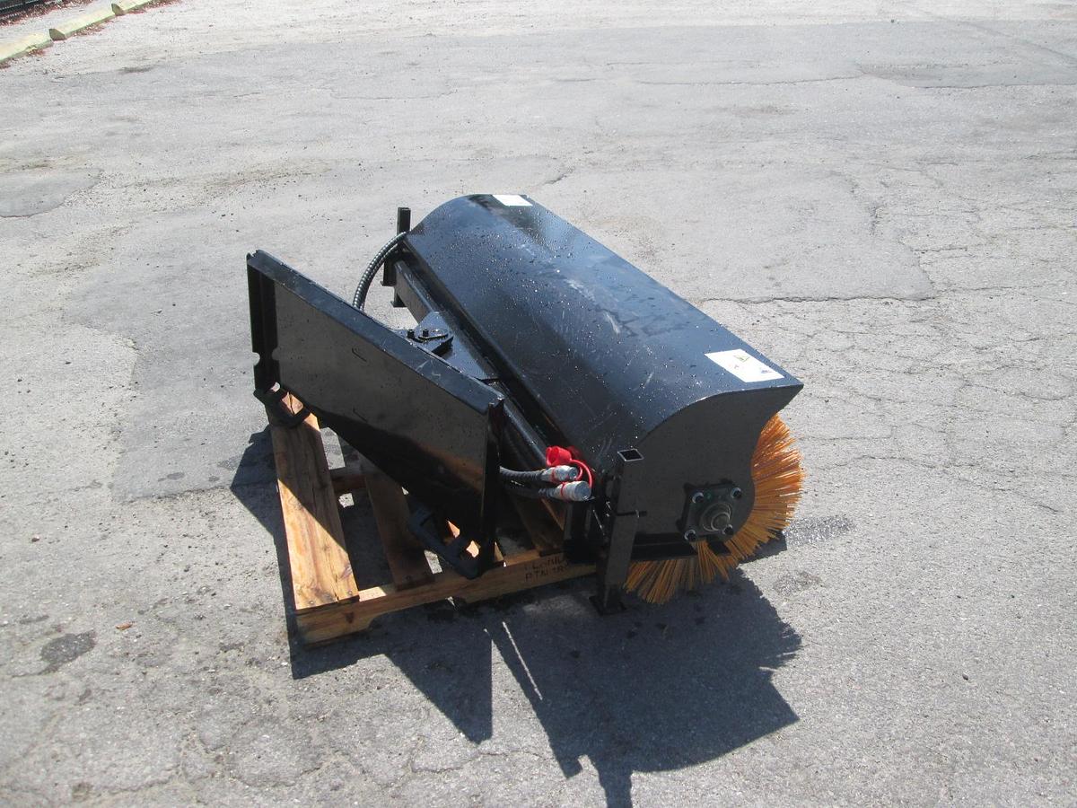 New 60" Skid Steer Sweeper