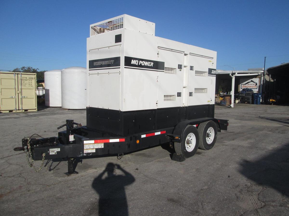 Used 2019 Multiquip 175KW Trailer Mounted Generator