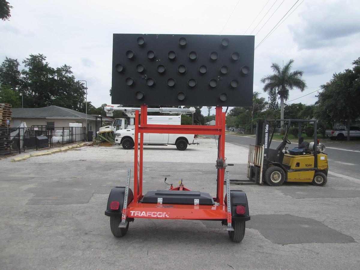 Used Trafcon Arrow Board Trailer