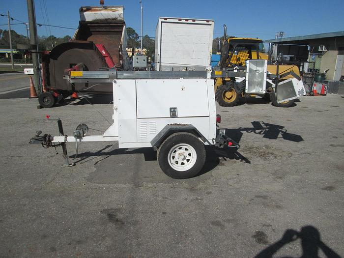 Used Terex Portable Light Tower and Generator
