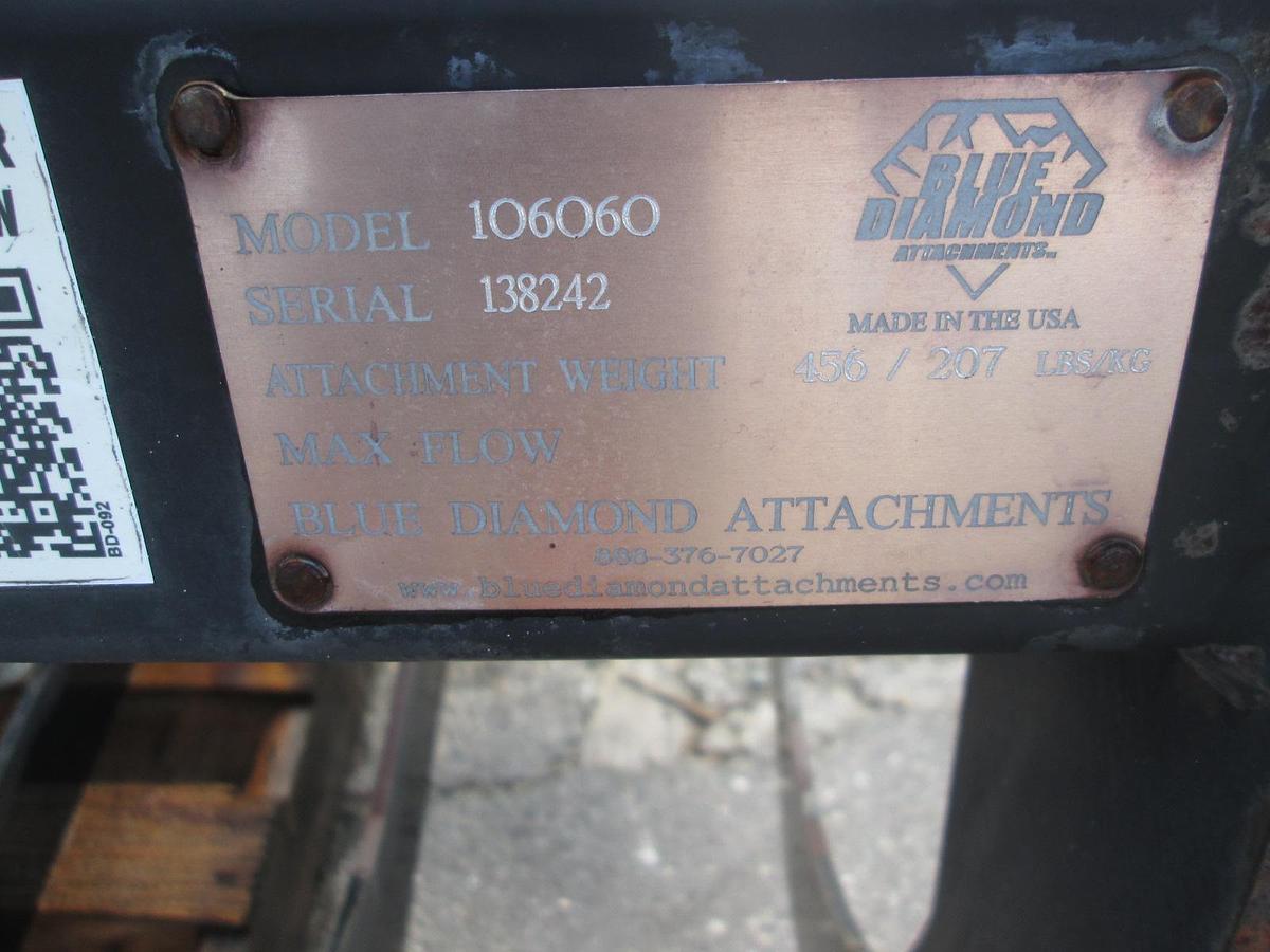 Used Blue Diamond 66" Skid Steer Grapple 