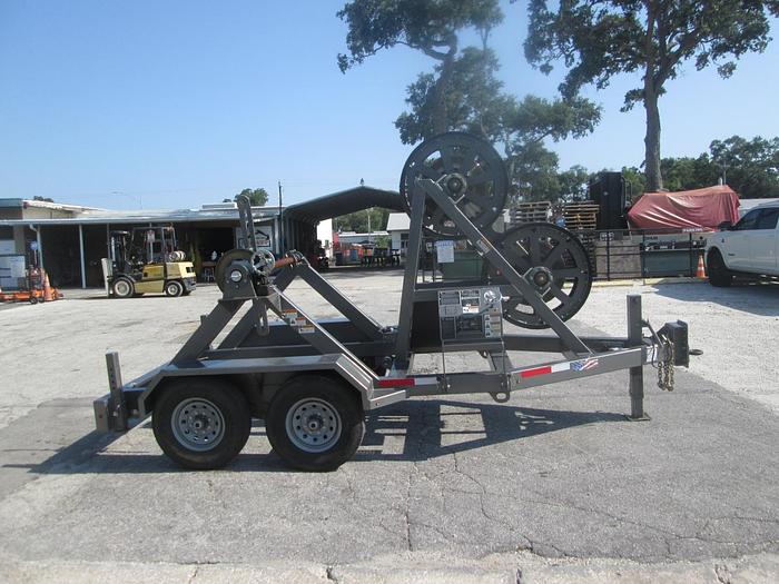Used 2022 White's Welding 36" Bull Wheel Trailer