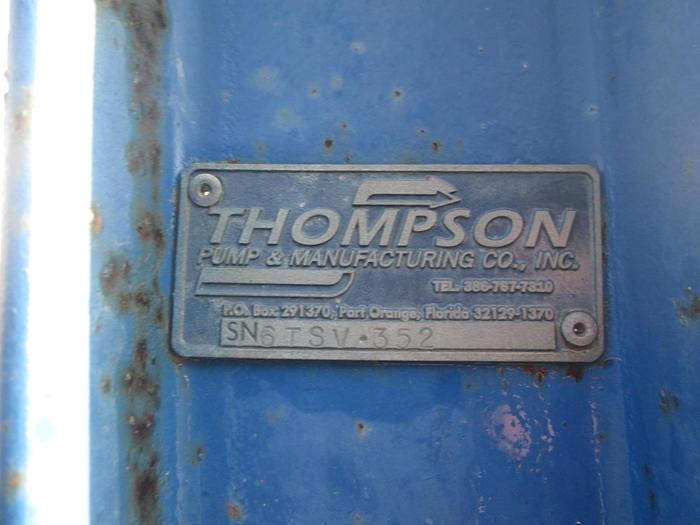 Used 2005 Thompson 6" Water Pump