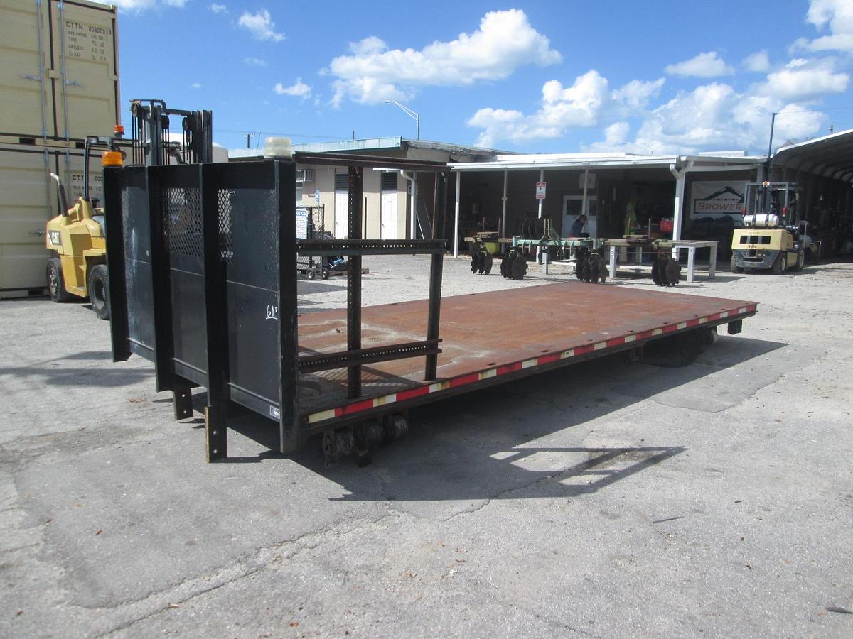 Used Action 20' Flatbed Truck Body