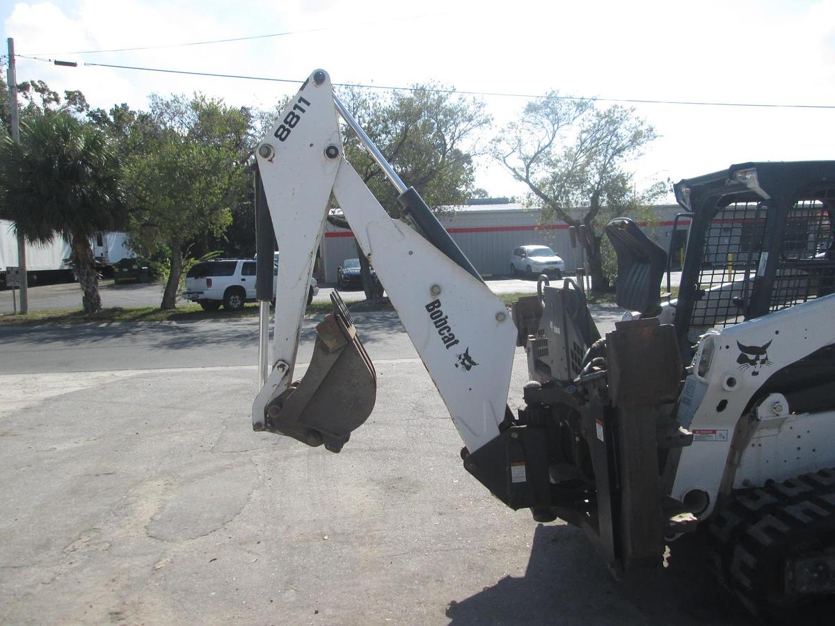 Used Bobcat 8811 Skid Steer Backhoe Attachment