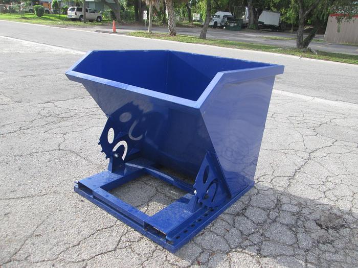 New One Cubic Yard Self Dumping Hopper