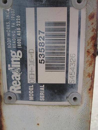 Used 16' Flatbed Truck Body