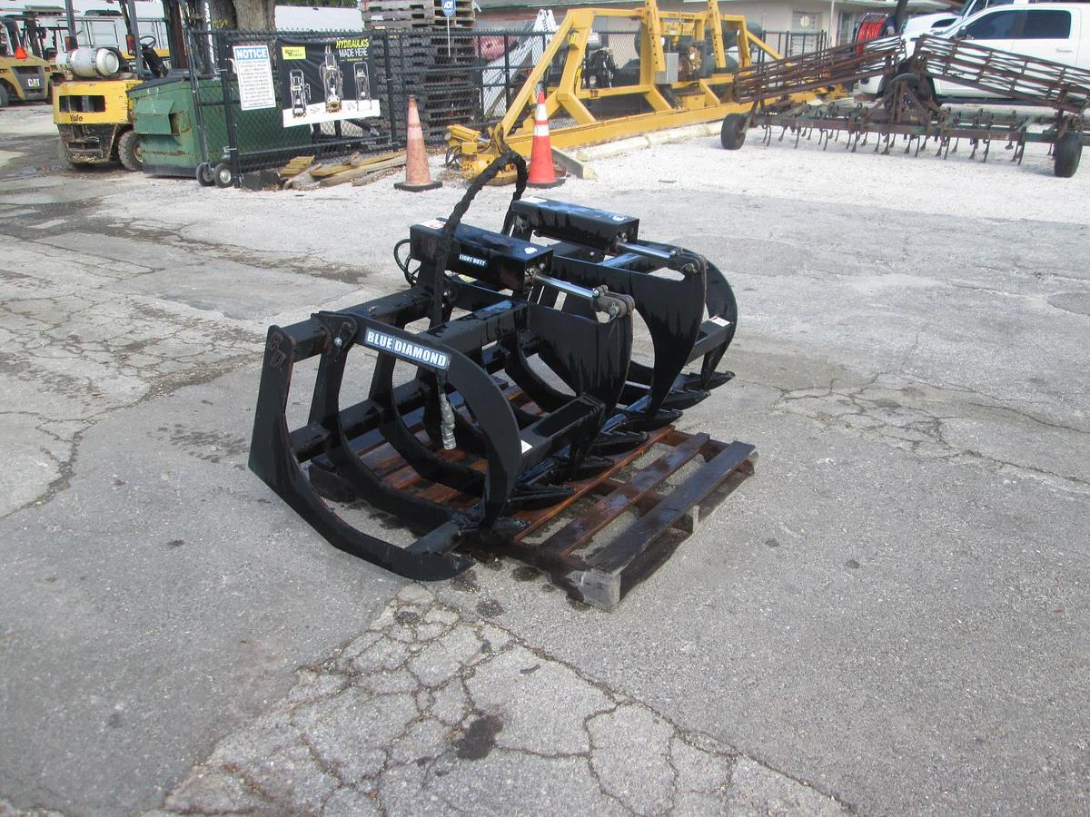 Used Blue Diamond 66" Skid Steer Grapple 