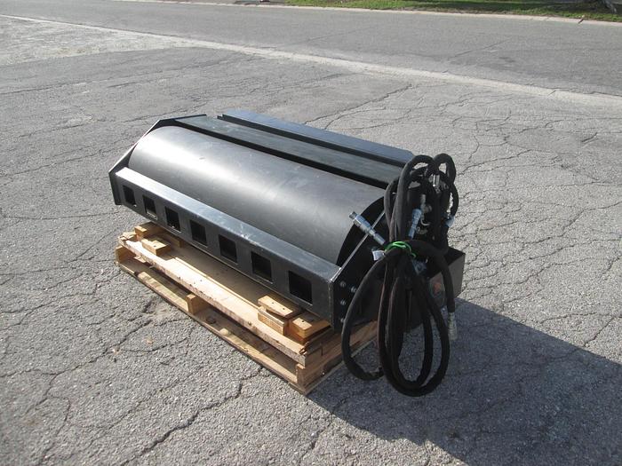 Used New 60" Vibratory Skid Steer Roller Compactor