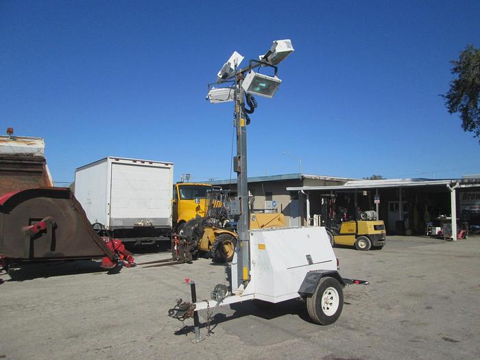 Used Terex Portable Light Tower and Generator