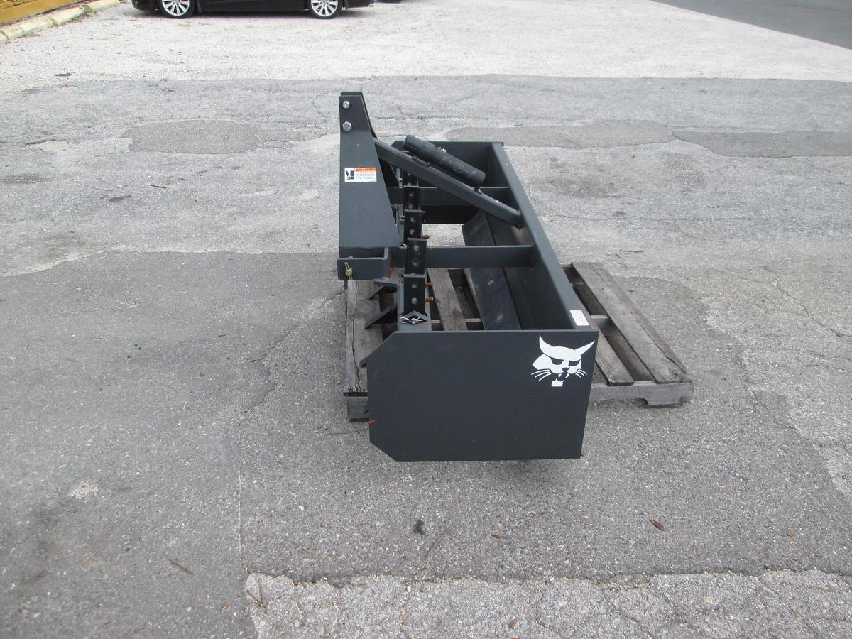New Bobcat 72" 3 Point Box Blade