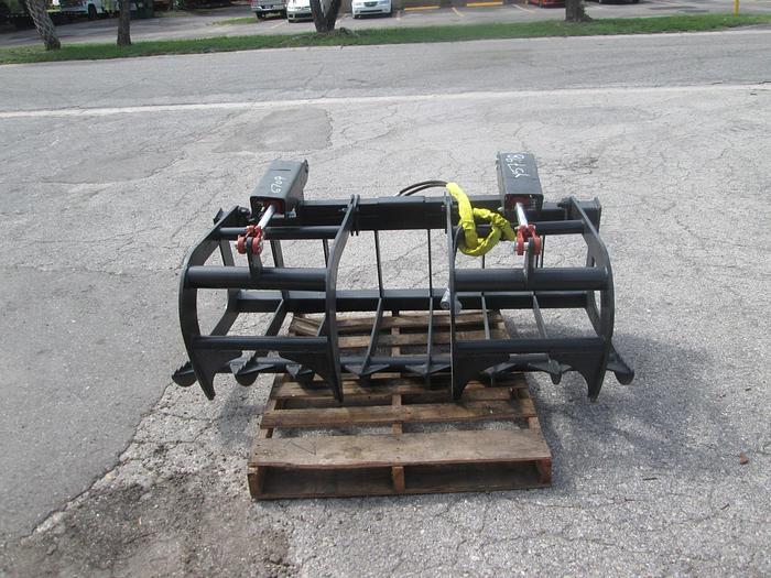 New 60" Skid Steer Grapple Rake