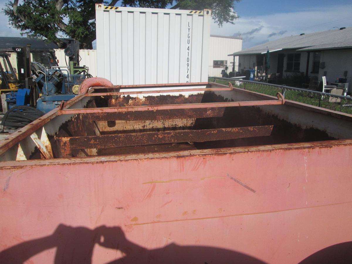 Used 3800 Gallon Water Pump Testing Tank