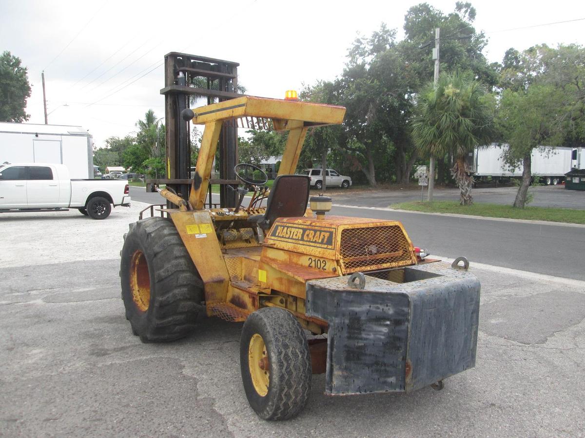 Used Mastercraft 6,000lb Rough Terrain Forklift