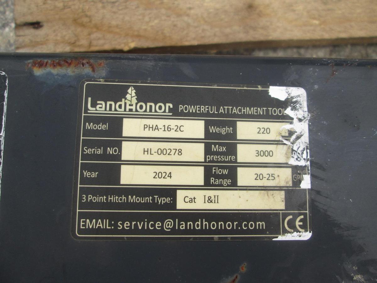 Used 3 Point Hitch Skid Steer Attachment